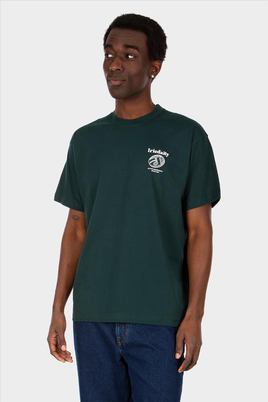 Iriedaily - Donkergroene Hangover Club T-shirt