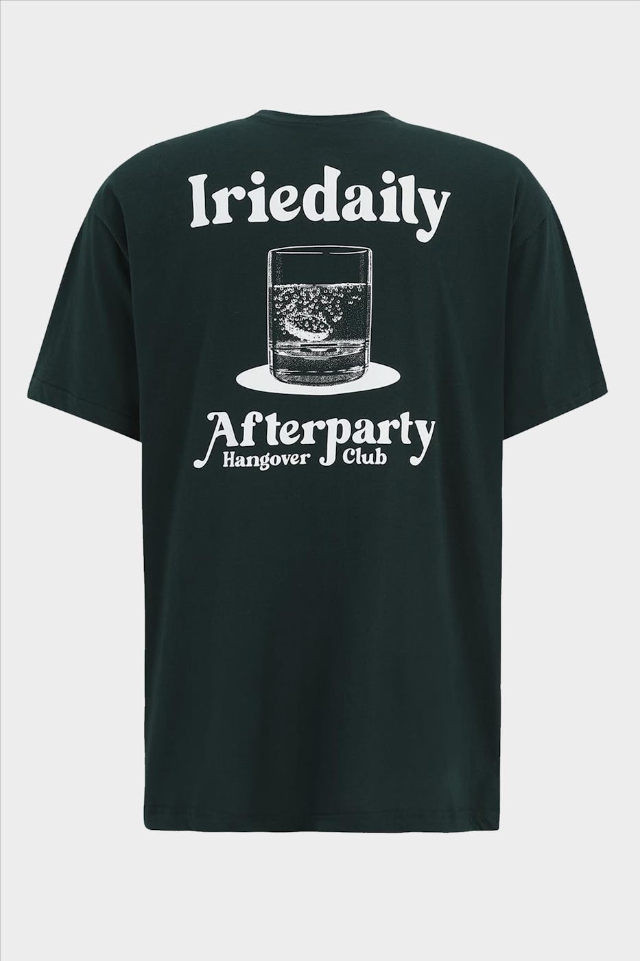 Iriedaily - Donkergroene Hangover Club T-shirt