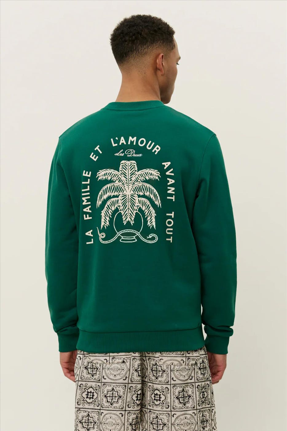 LES DEUX - Groene Diaz sweater