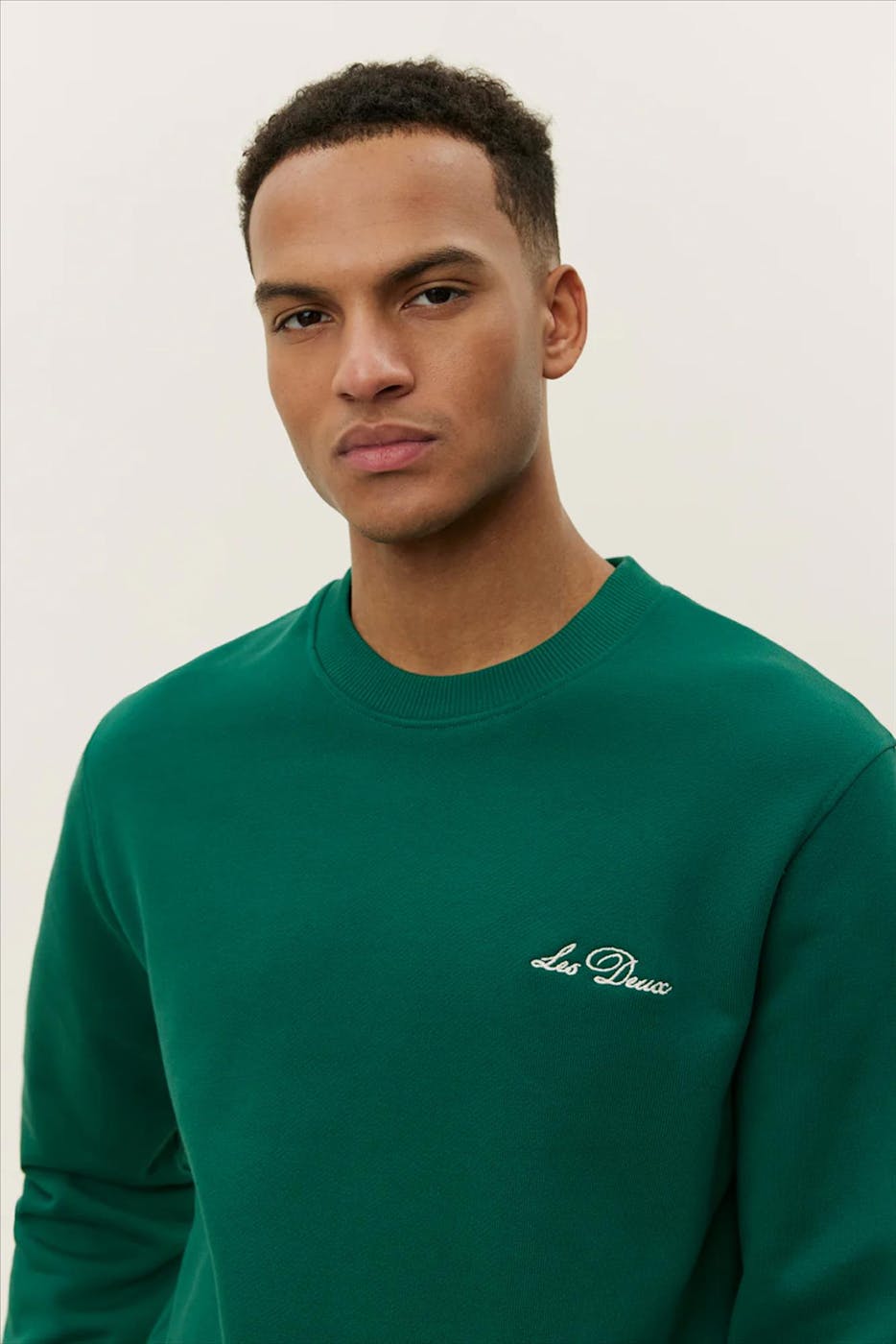 LES DEUX - Groene Diaz sweater