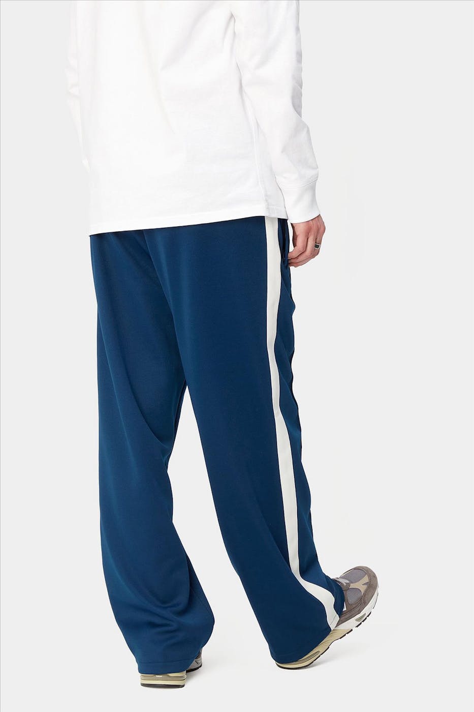 Carhartt WIP - Donkerblauwe Benchill sweatpants