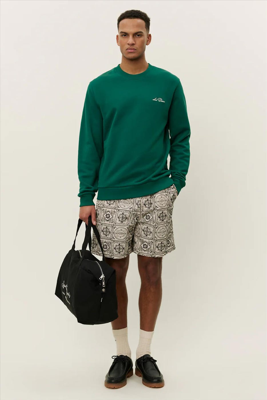 LES DEUX - Groene Diaz sweater