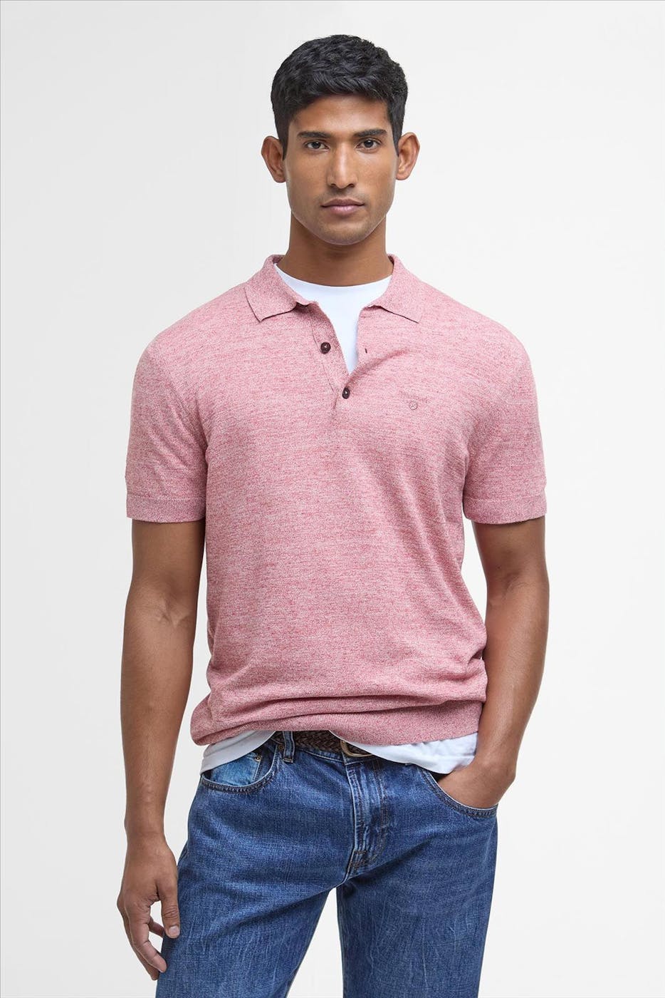 Barbour - Rode Buston Knitted polo