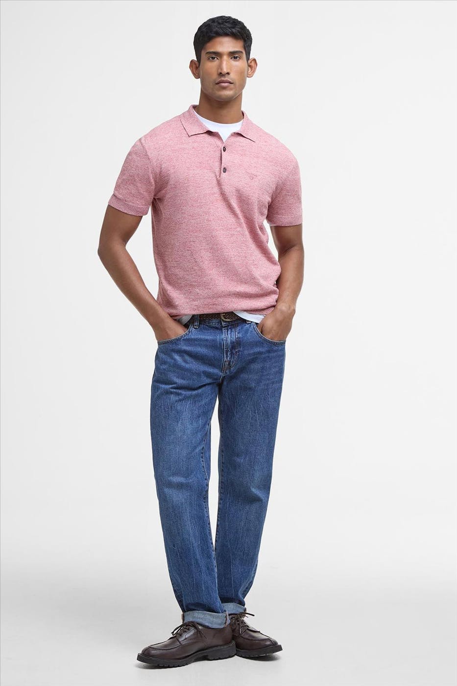 Barbour - Rode Buston Knitted polo