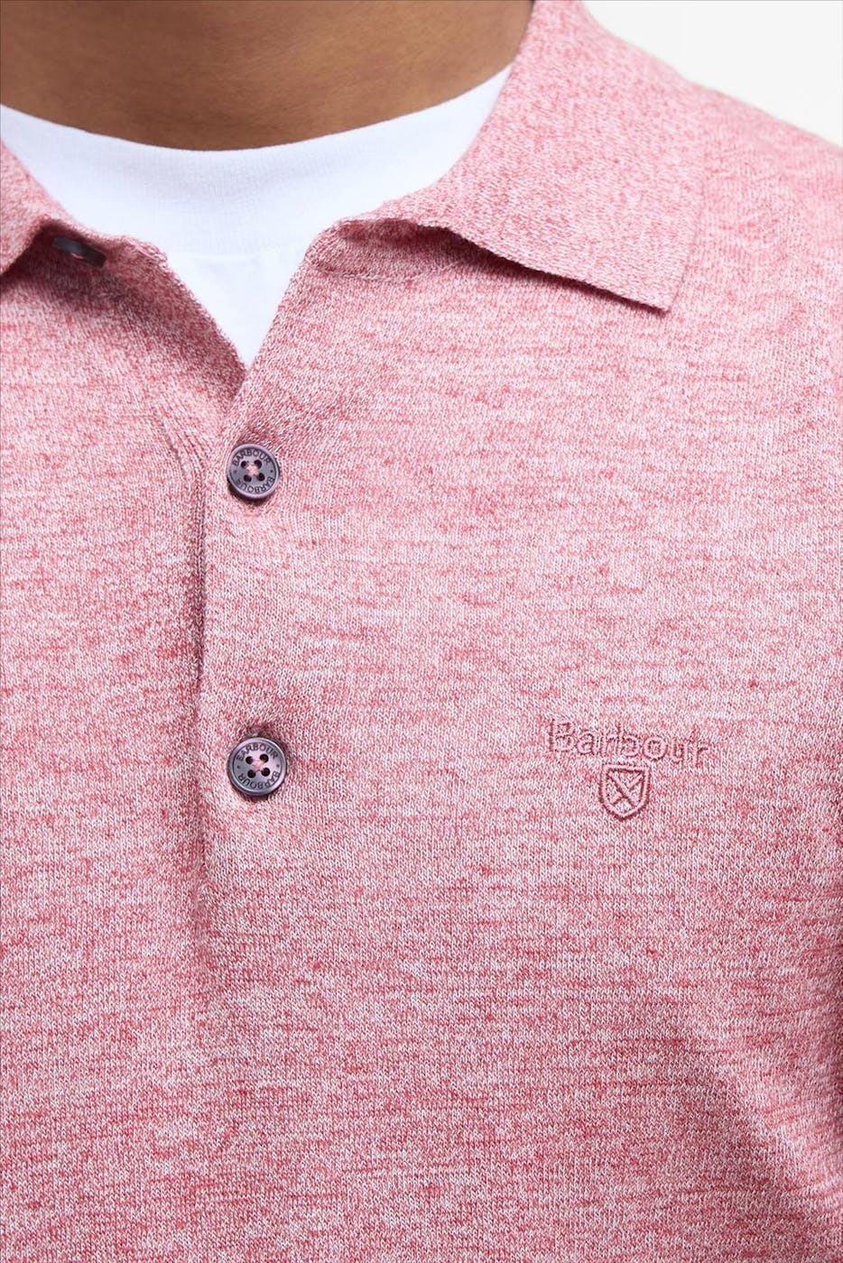 Barbour - Rode Buston Knitted polo