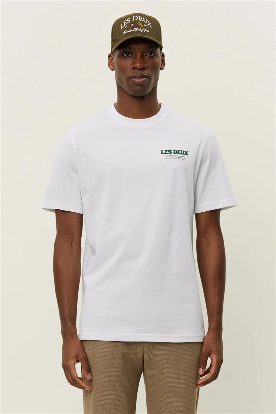 LES DEUX - Witte Dynamic T-shirt