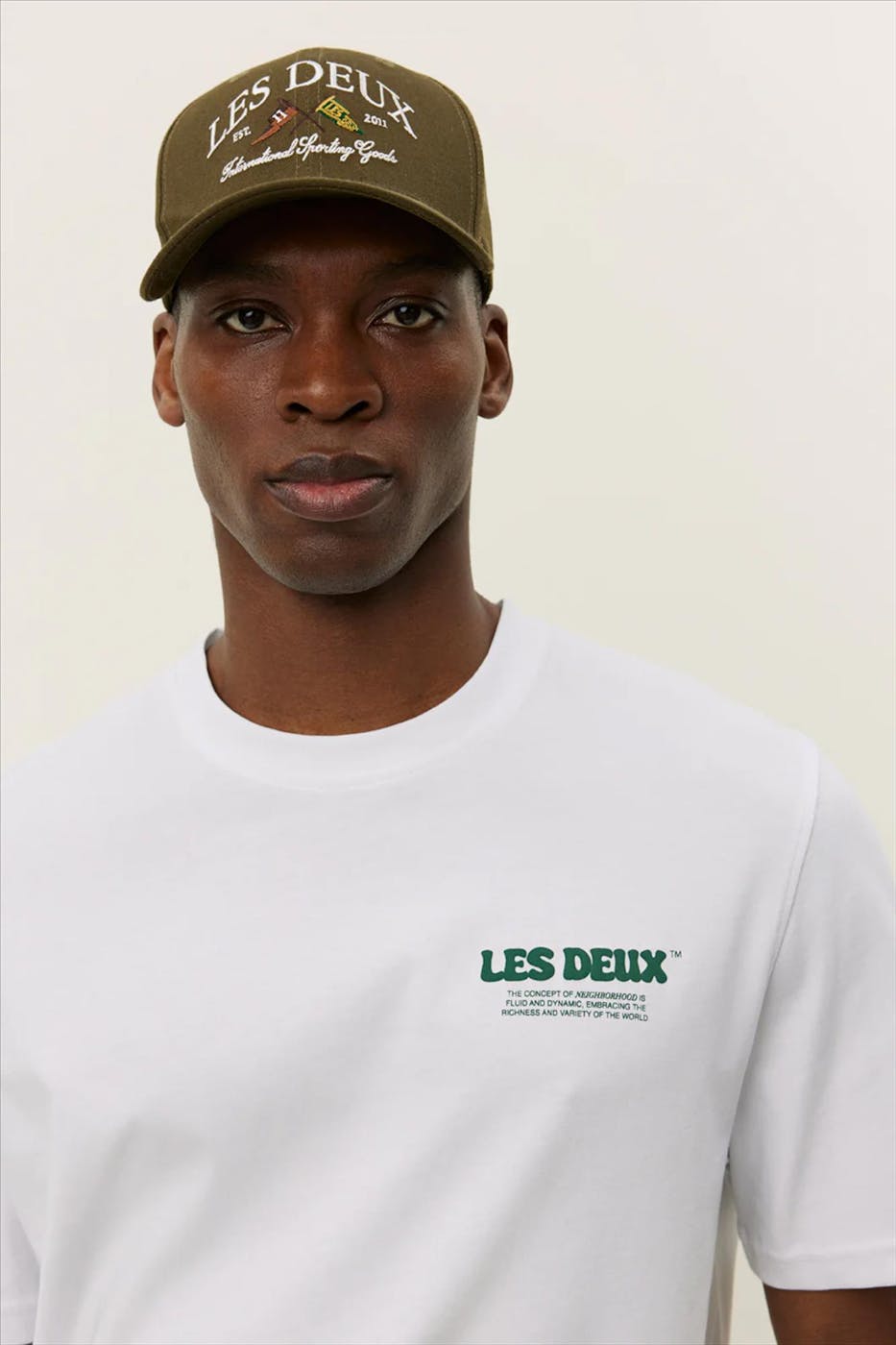 LES DEUX - Witte Dynamic T-shirt