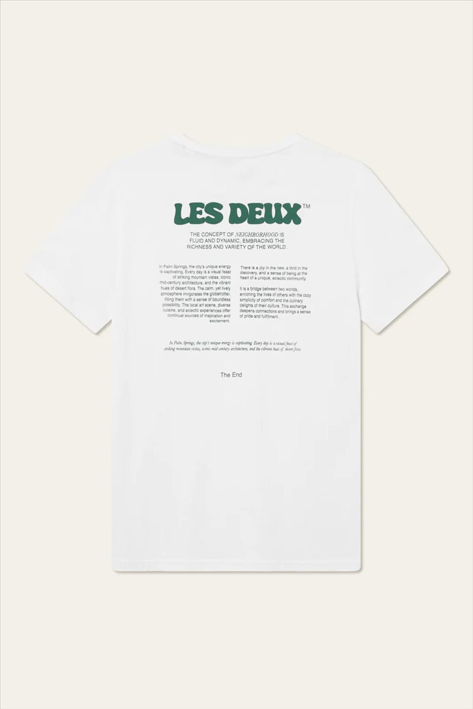 LES DEUX - Witte Dynamic T-shirt