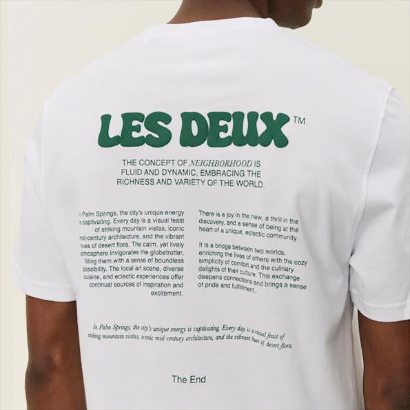 LES DEUX - Witte Dynamic T-shirt