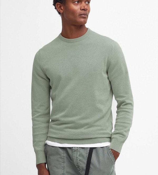 Barbour - Groene Pima trui