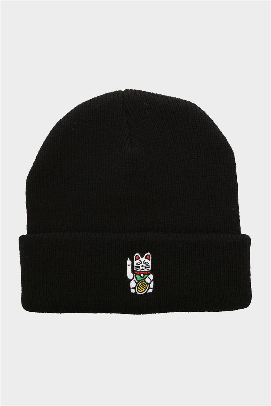 Iriedaily - Zwarte Bye Bye Cat muts