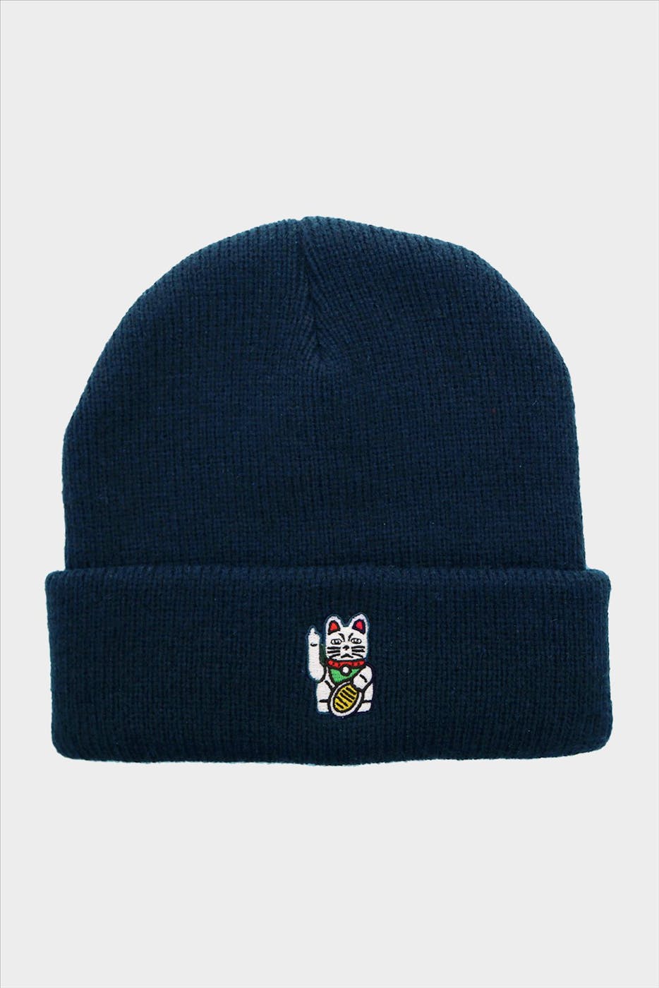 Iriedaily - Donkerblauwe Bye Bye Cat muts