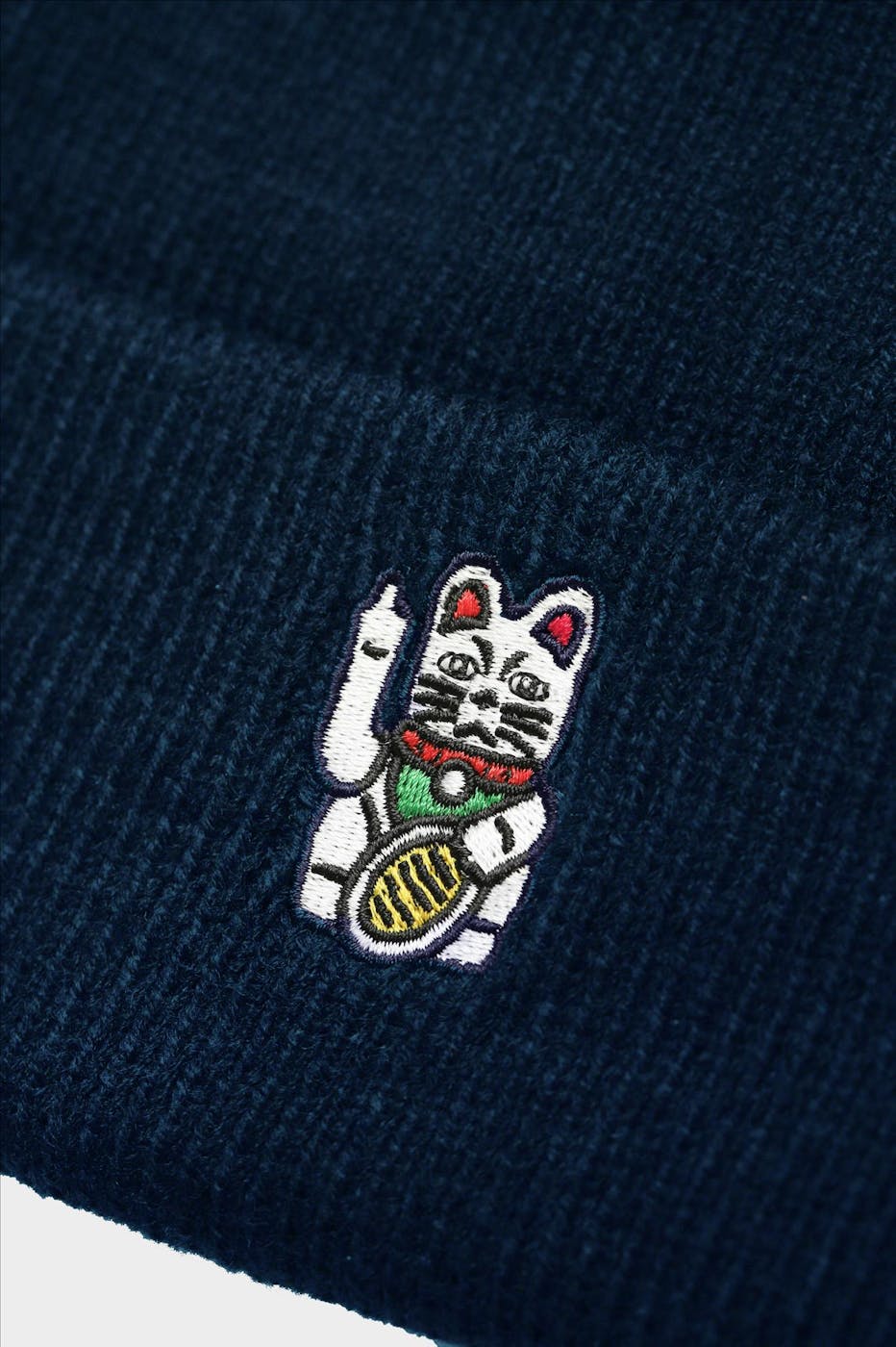 Iriedaily - Donkerblauwe Bye Bye Cat muts