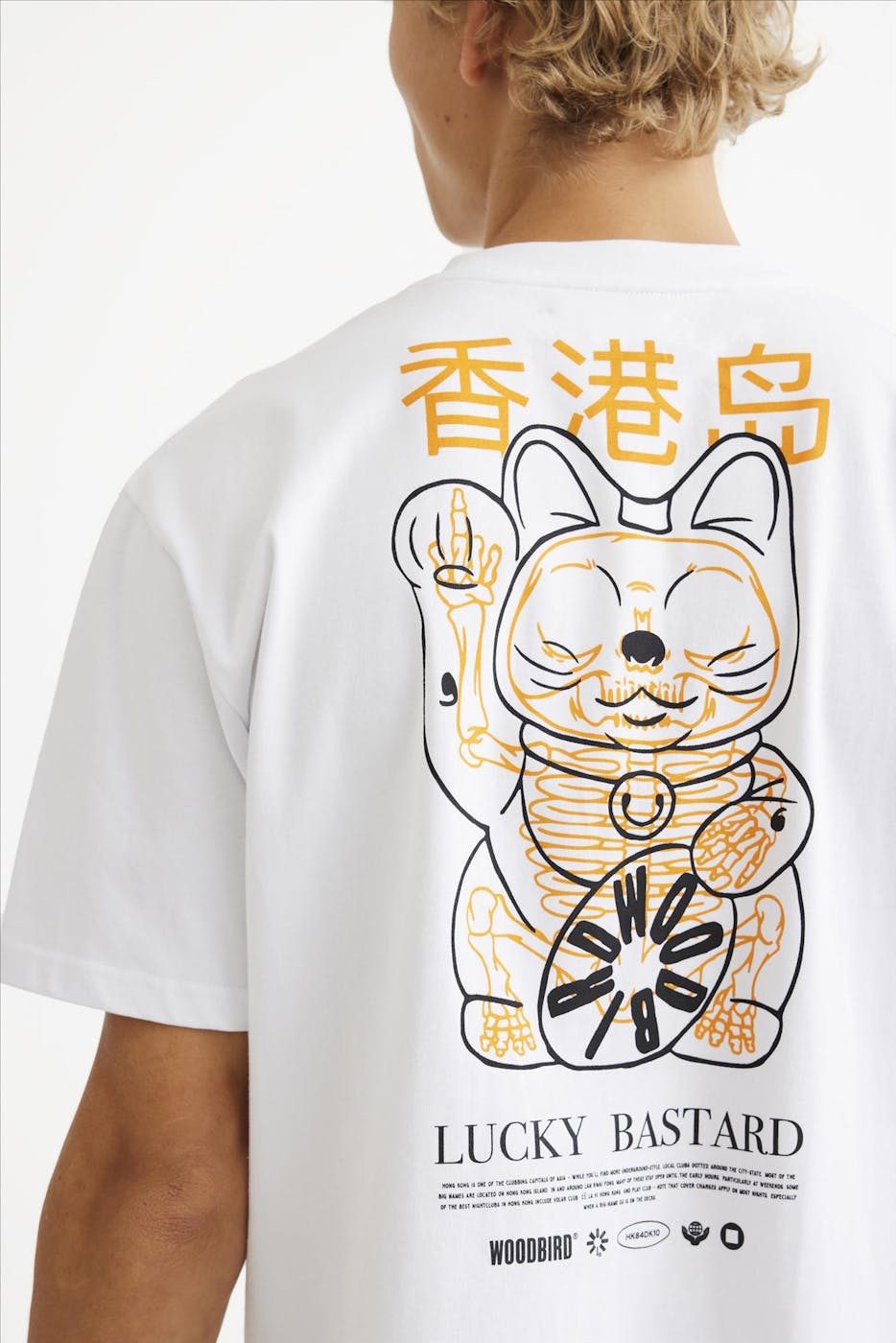 WOODBIRD - Witte Baine Bastard T-shirt