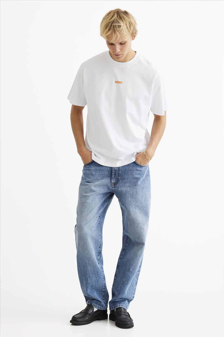 WOODBIRD - Witte Baine Bastard T-shirt