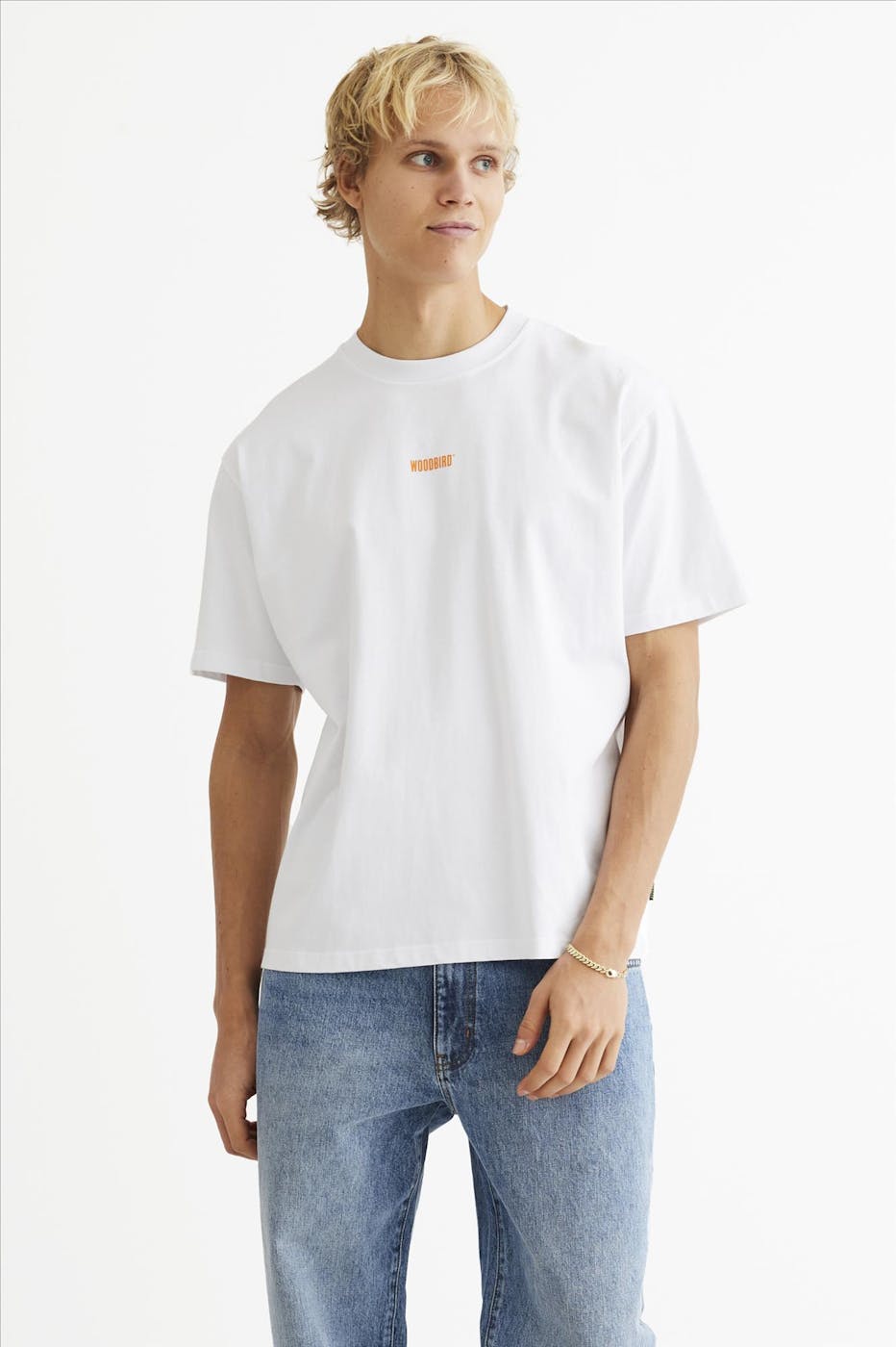 WOODBIRD - Witte Baine Bastard T-shirt