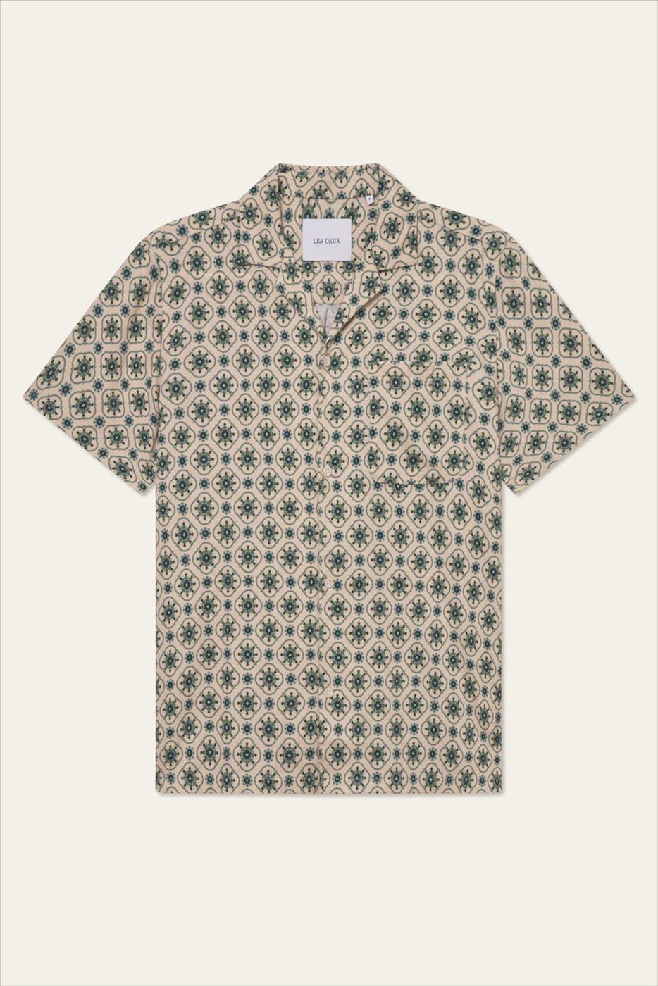 LES DEUX - Ecru Lukas Tapestry hemd