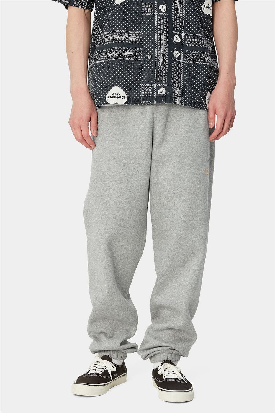 Carhartt WIP - Grijze Chase sweatpant