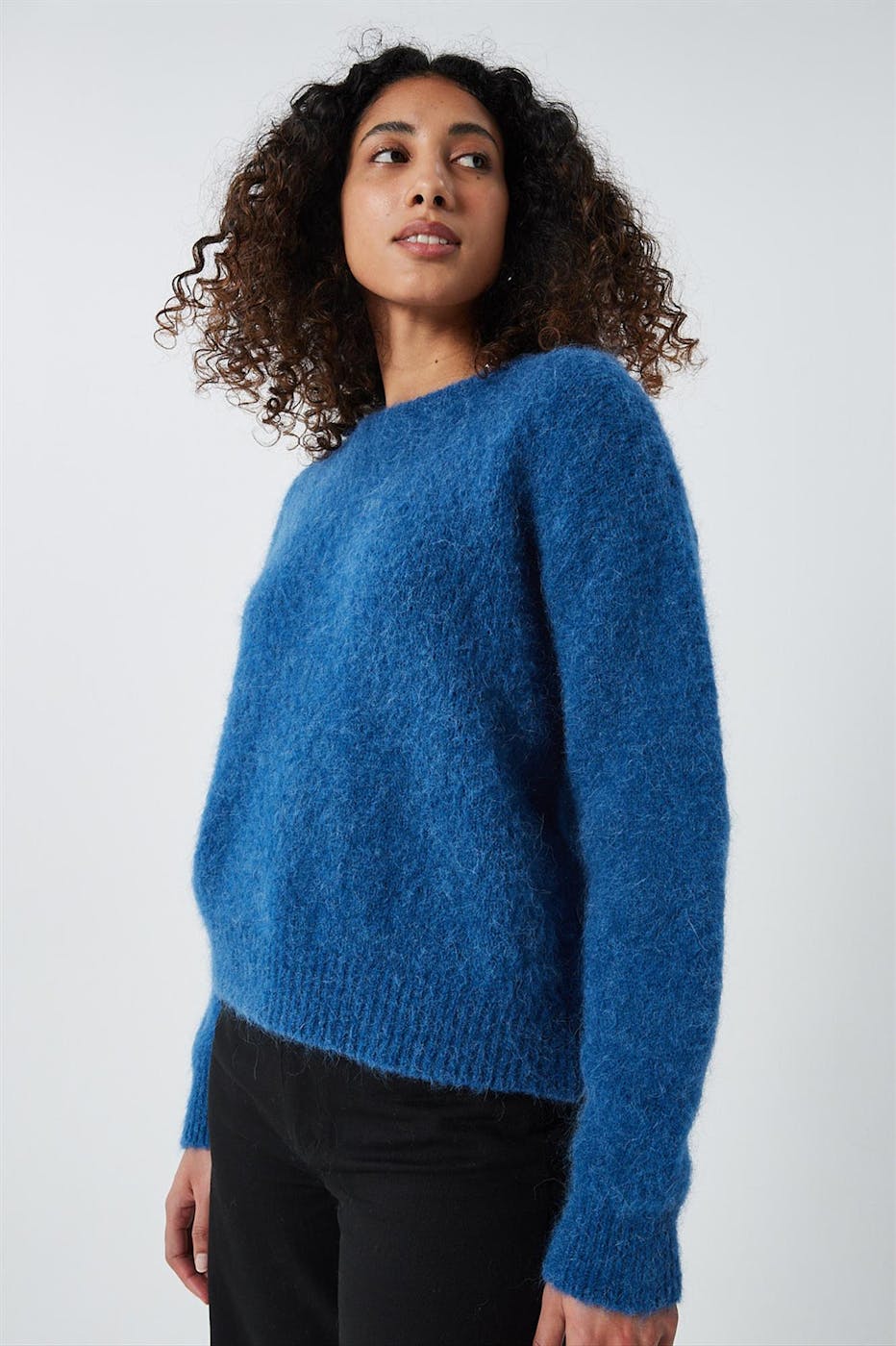 Minimum - Blauwe Catie 2.0 trui