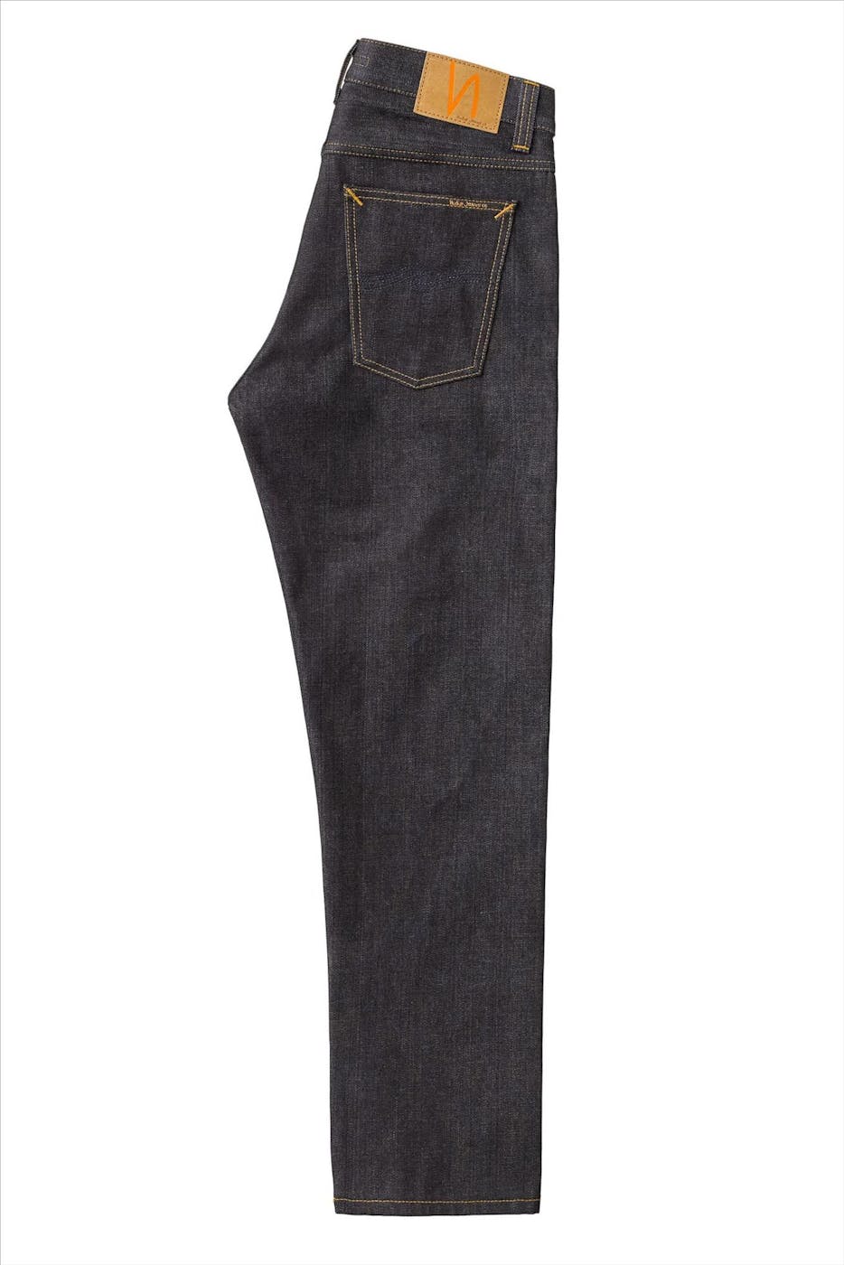 Nudie Jeans Co. - Indigoblauwe Gritty Jackson straight jeans
