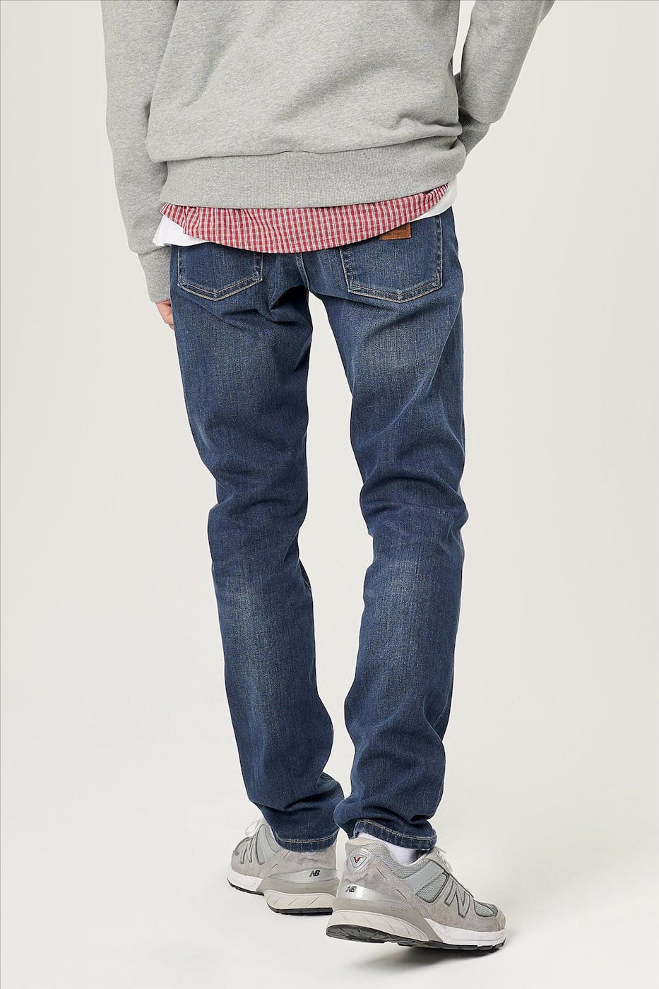 Carhartt WIP - Blauwe Rebel Pant slim tapered jeans