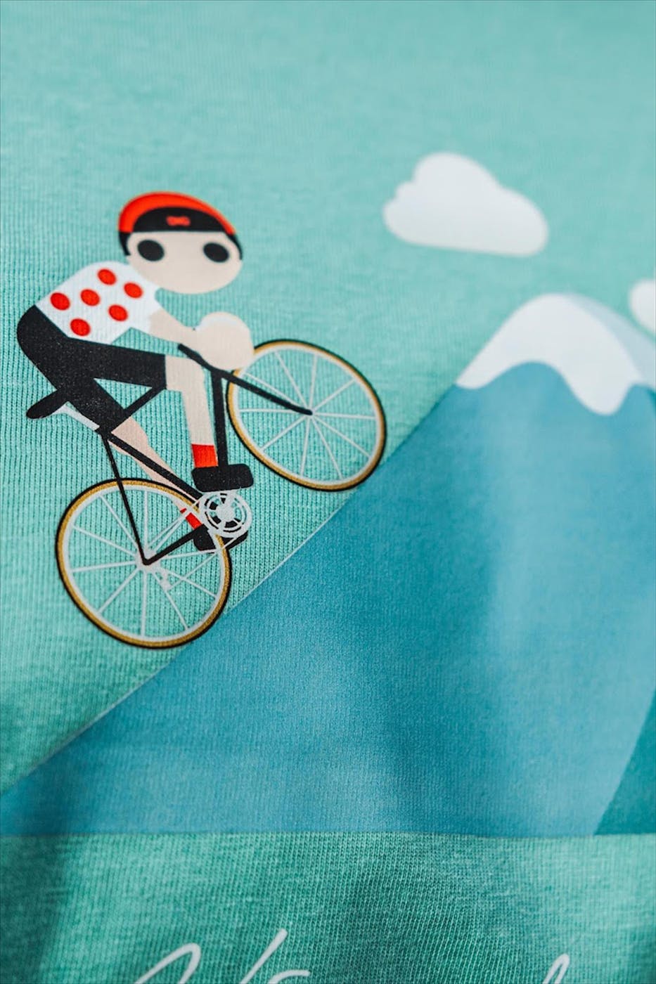 Vive le vélo - Groene Klimmer TdF T-shirt