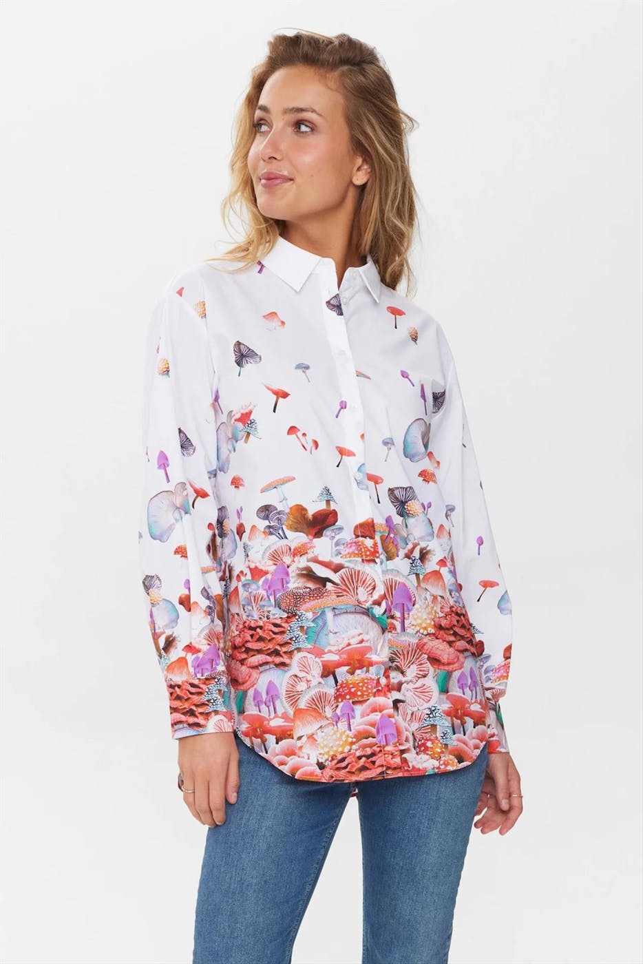 Nümph - Witte Nuragna blouse