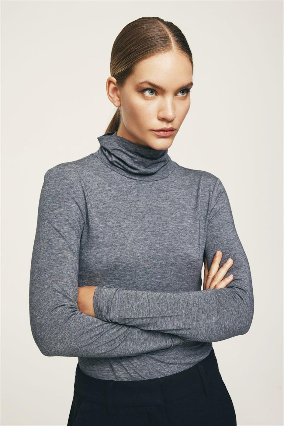 MSCH COPENHAGEN - Grijze Betrina longsleeve