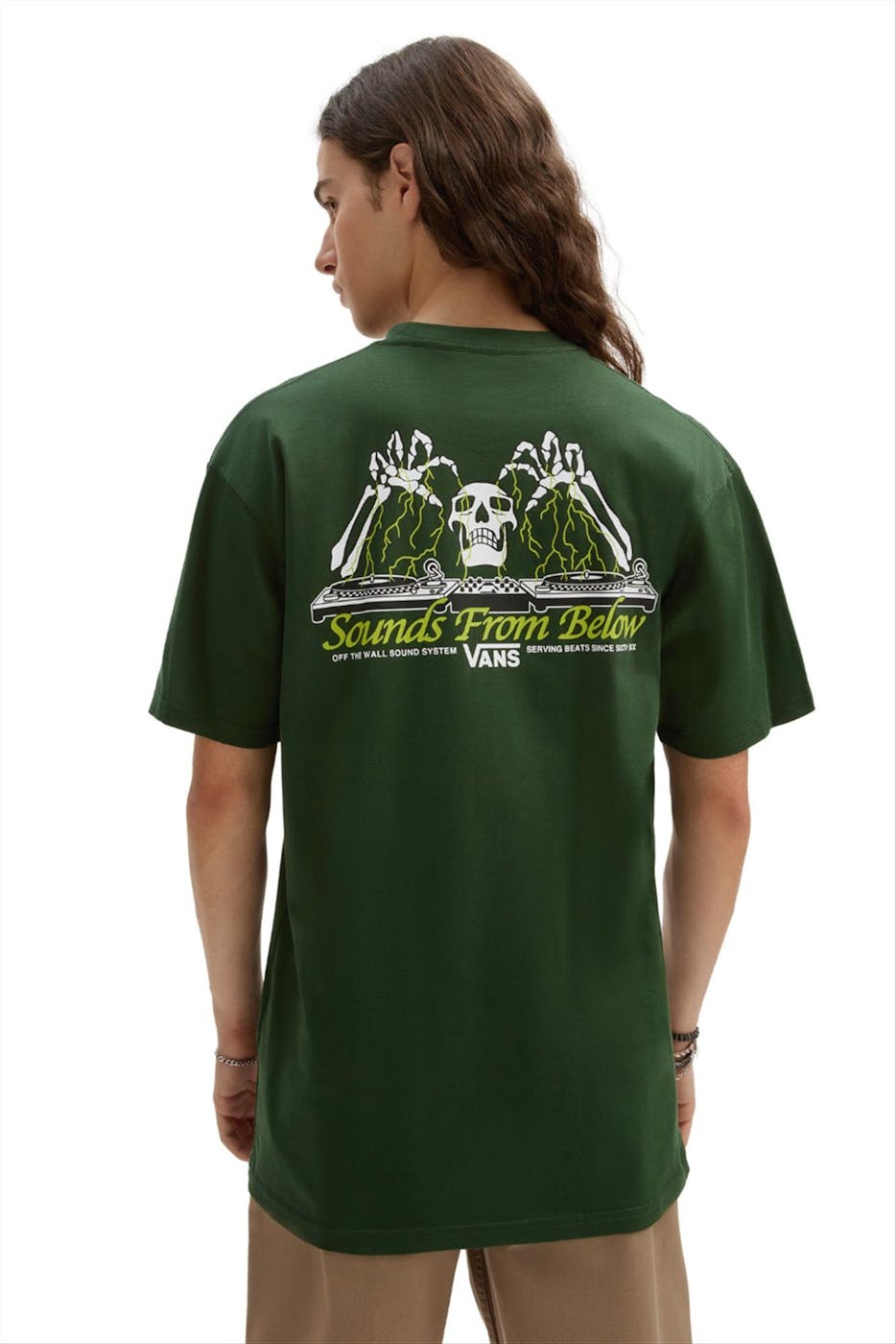 Vans  - Groene Sounds From Below T-shirt
