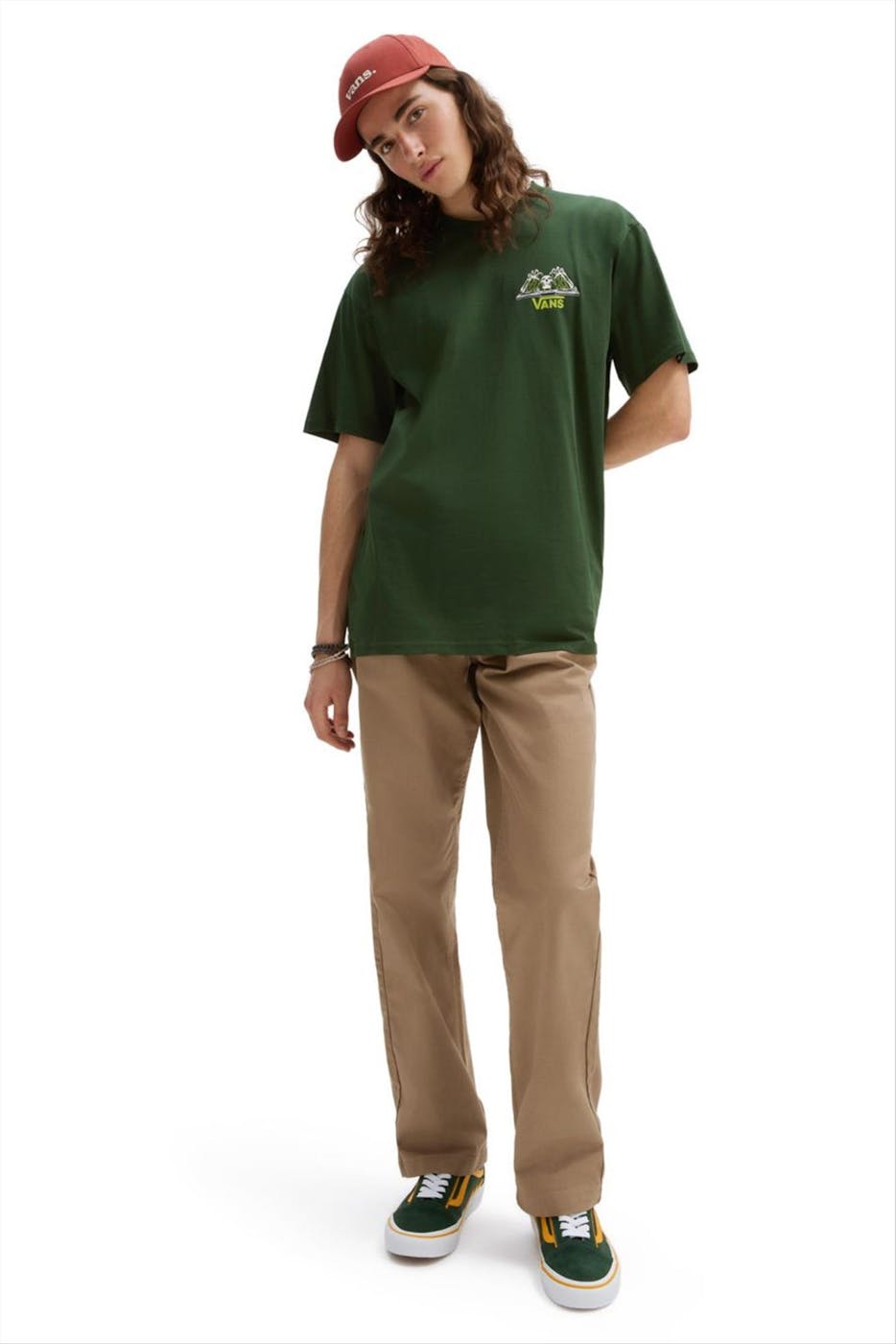 Vans  - Groene Sounds From Below T-shirt