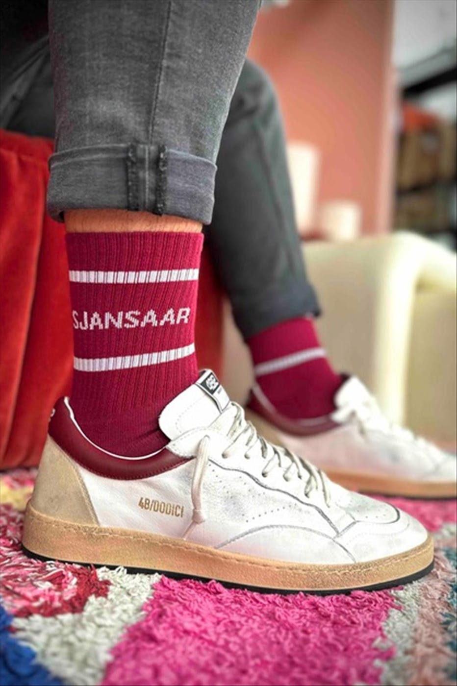 Sock the city - Bordeaux Sjansaar sokken