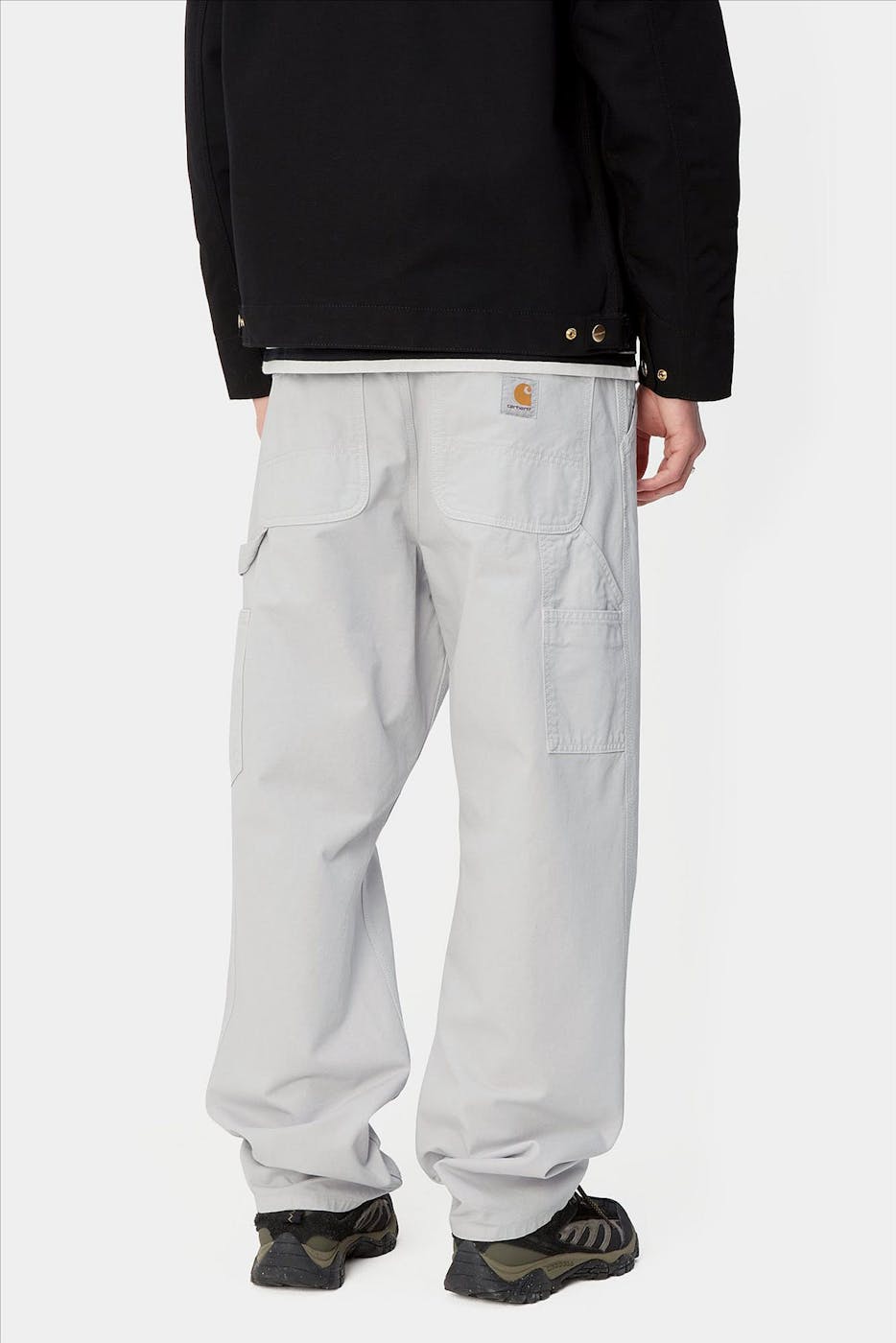 Carhartt WIP - Lichtgrijze Single Knee pant