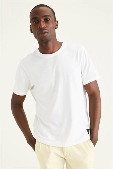 Dockers - Witte Icon Slim Fit T-shirt