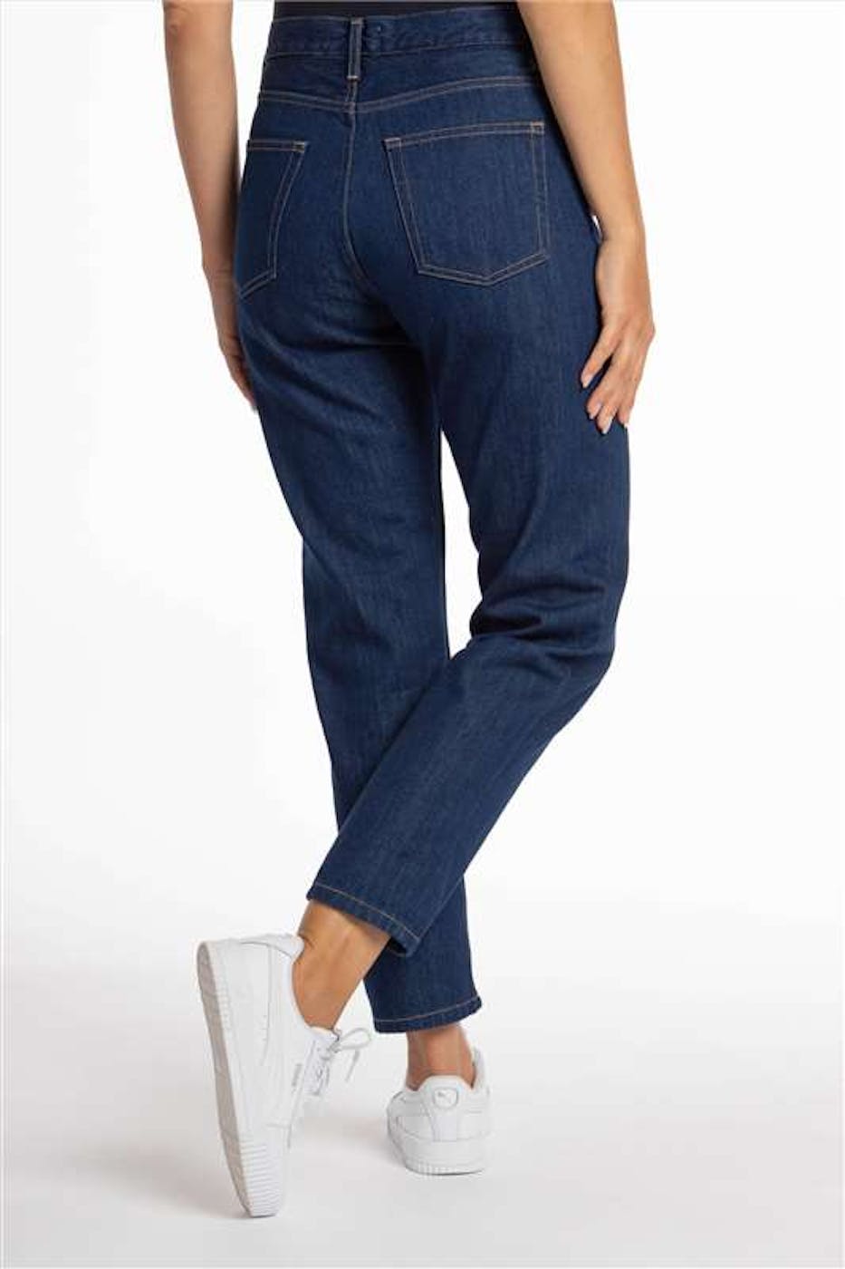 Carhartt WIP - Donkerblauwe Page Carrot Ankle Pant