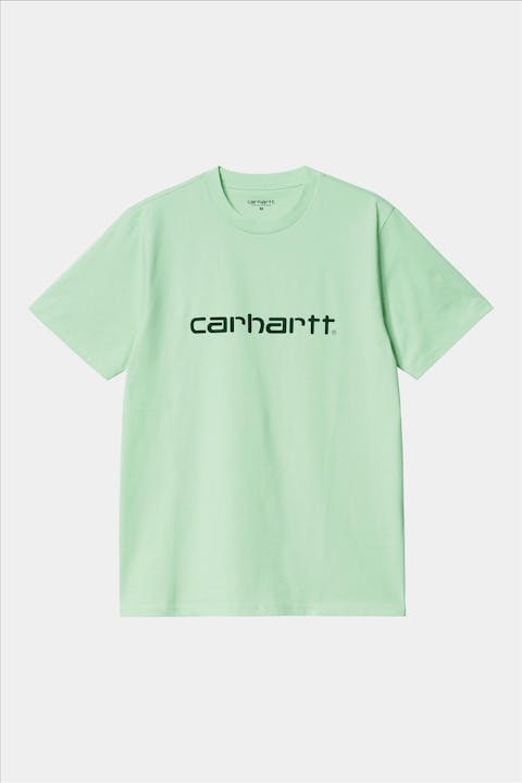 Carhartt WIP - Lichtgroene Script T-shirt