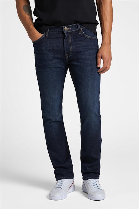 Lee - Donkerblauwe Rider slim jeans