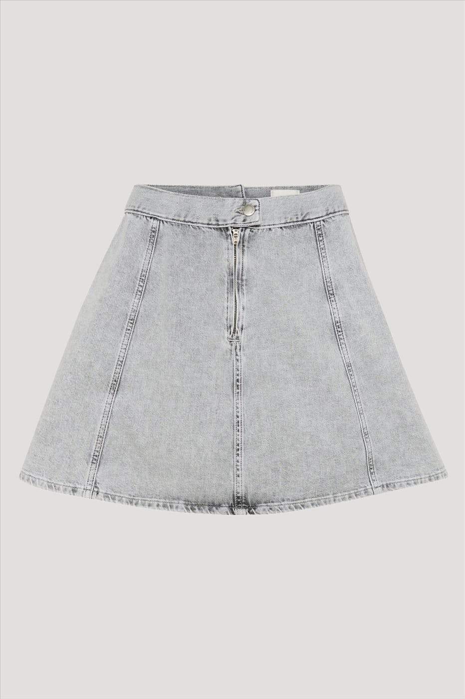 My Essential Wardrobe - Grijze Malo jeansrok