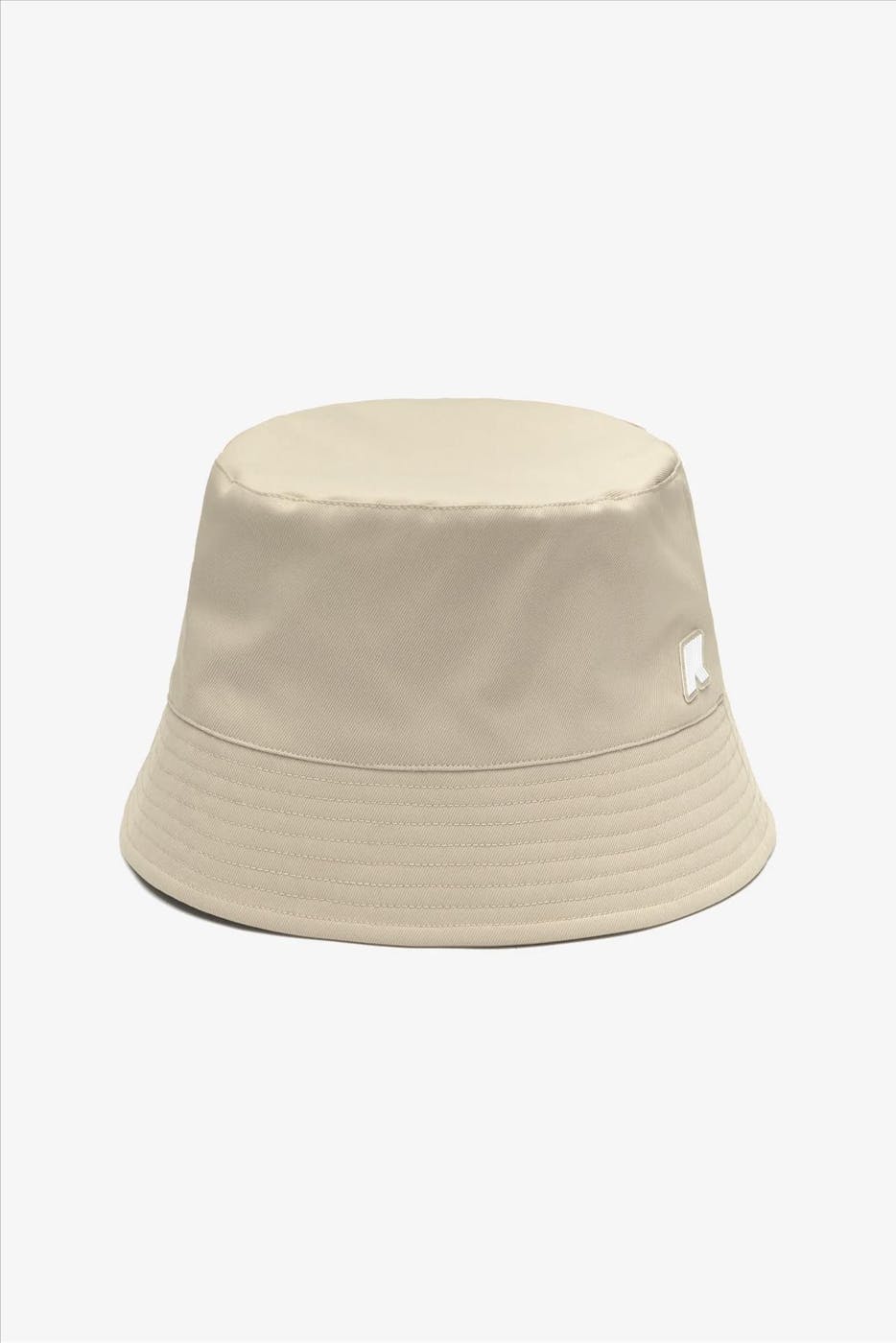K-Way - Beige Pascalle Twill Marmotta bucket hat