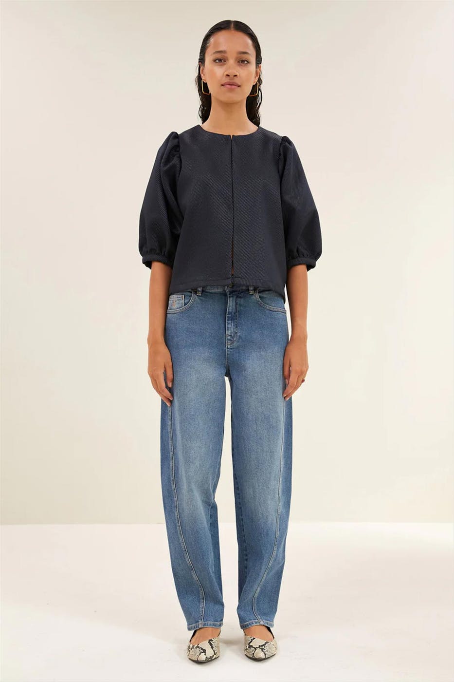 BY BAR - Blauwe Begum jeans