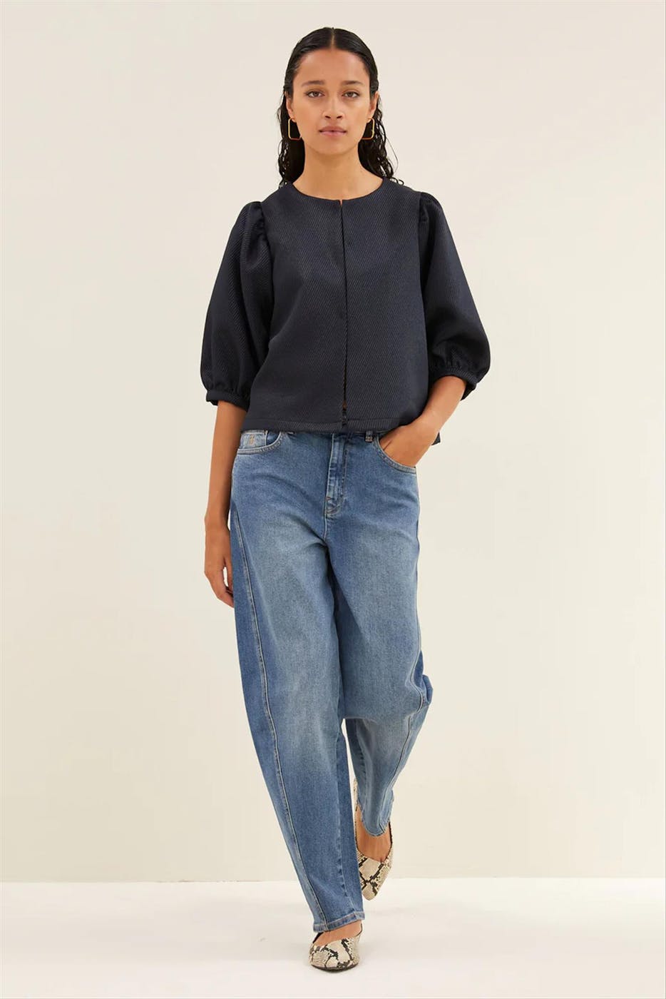 BY BAR - Blauwe Begum jeans