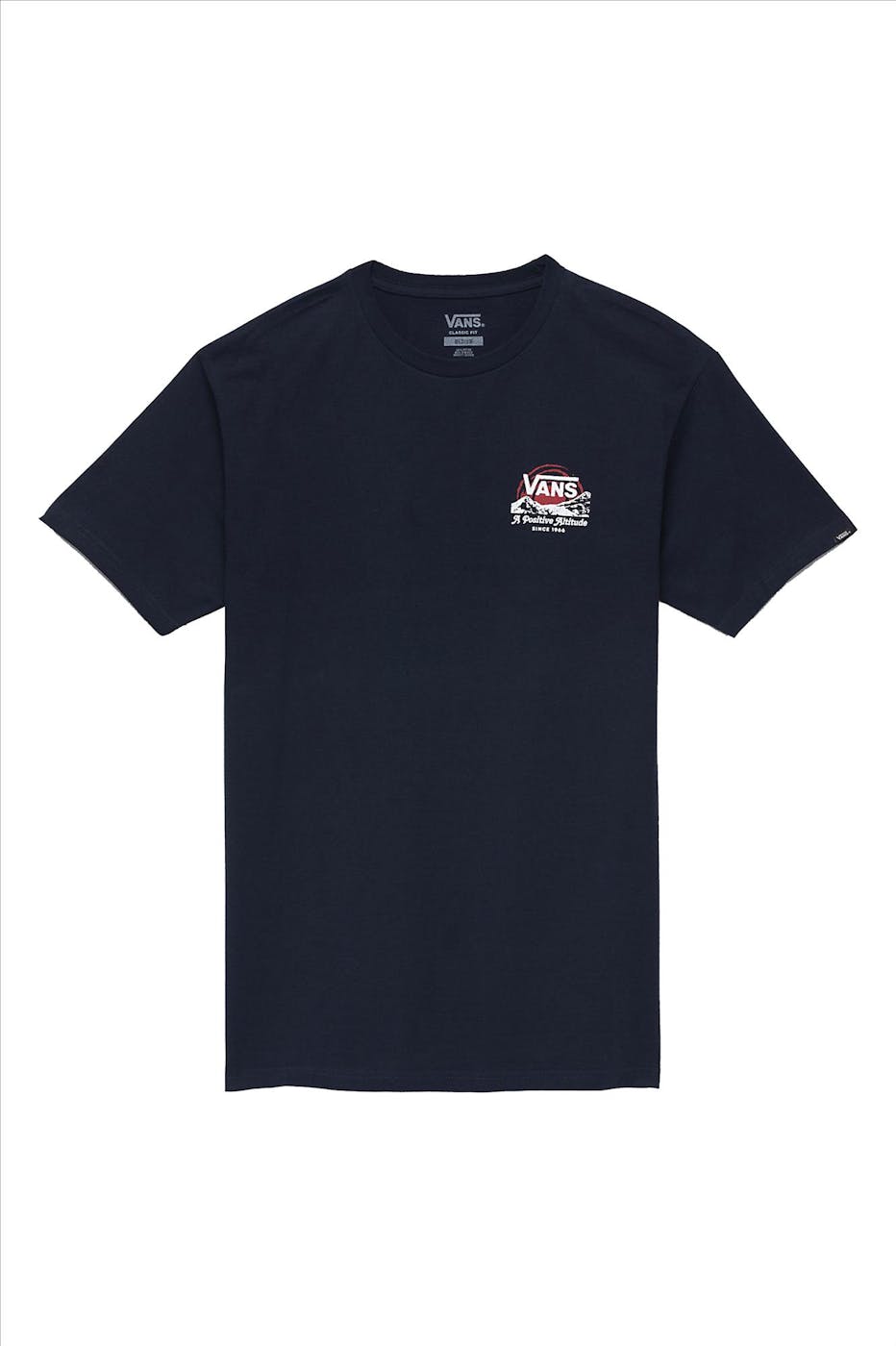 Vans - Donkerblauwe Positive Attitude T-shirt