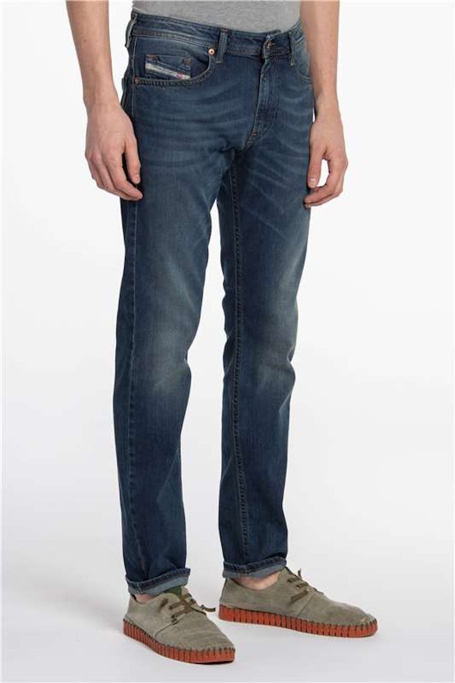Diesel - Thommer - skinny fit - marine blauw