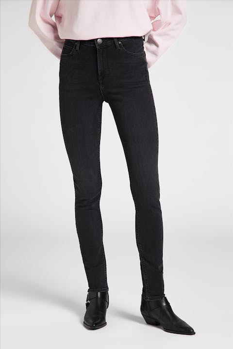 Lee - Zwarte Scarlett High skinny jeans