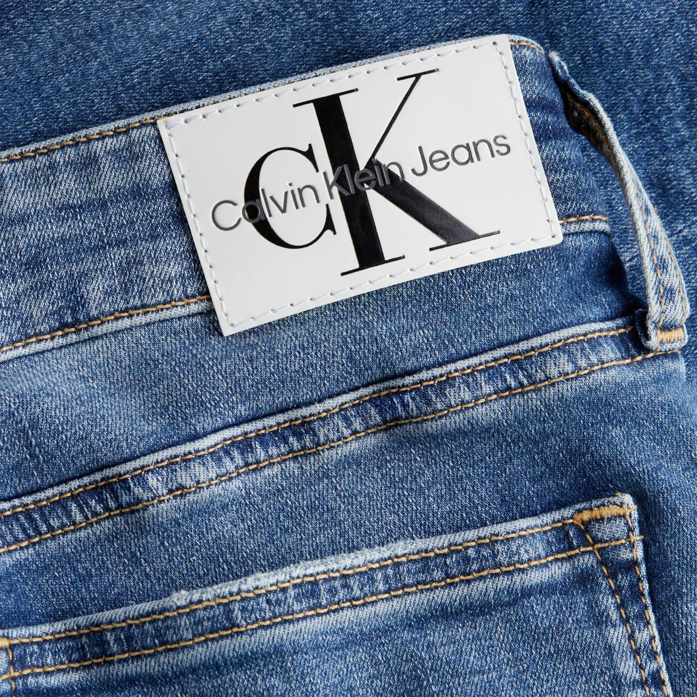 Calvin Klein Jeans - Donkerblauwe Mid Rise Skinny jeans