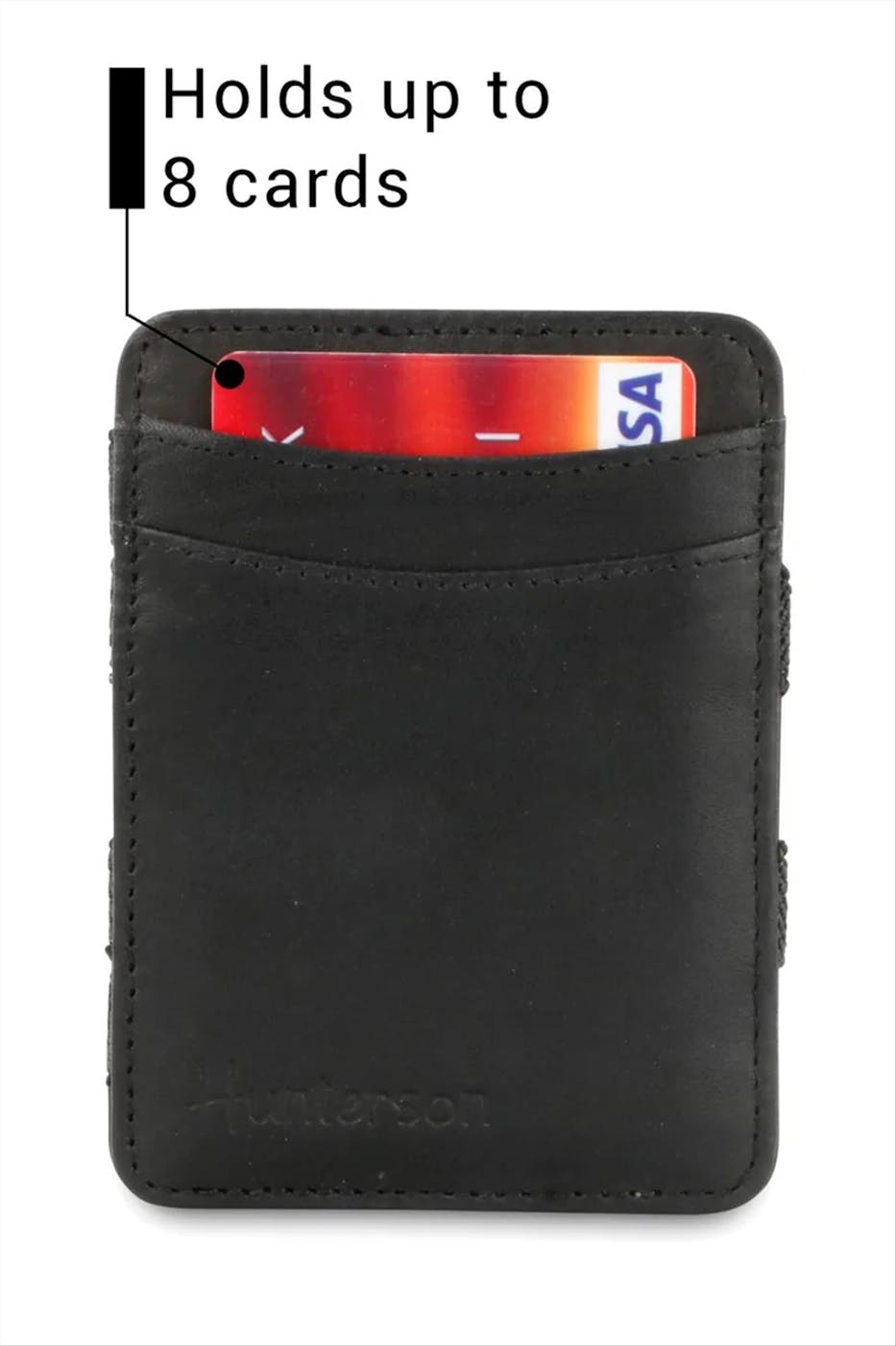 Hunterson - Zwarte Magic Wallet portefeuille