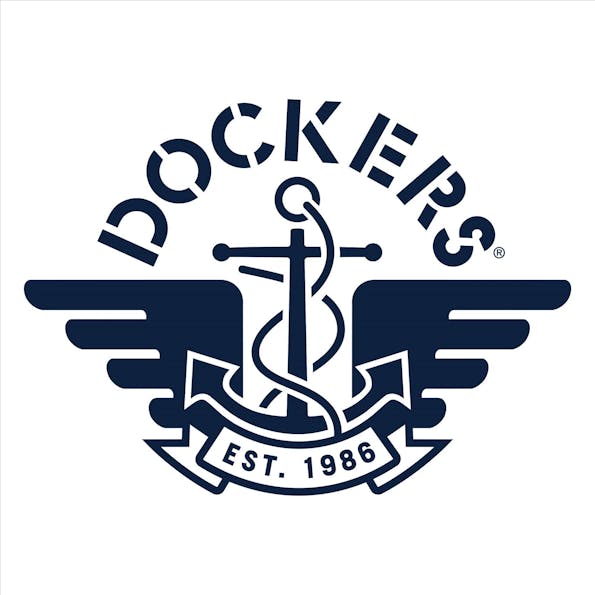 Dockers - Zwarte Icon Slim Fit T-shirt