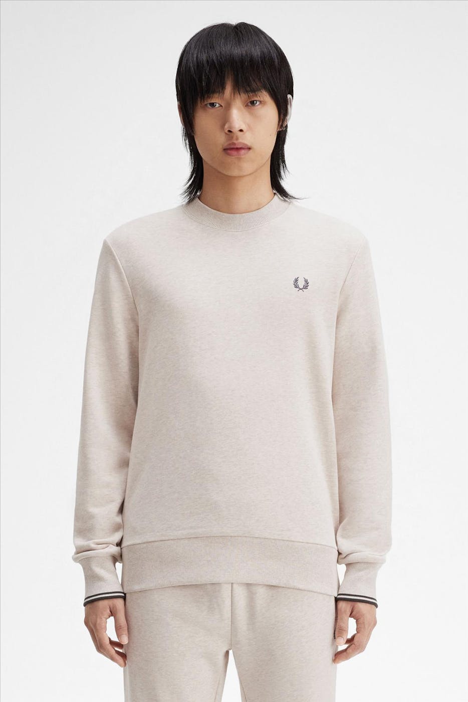 Fred Perry - Nude Crew Neck sweater