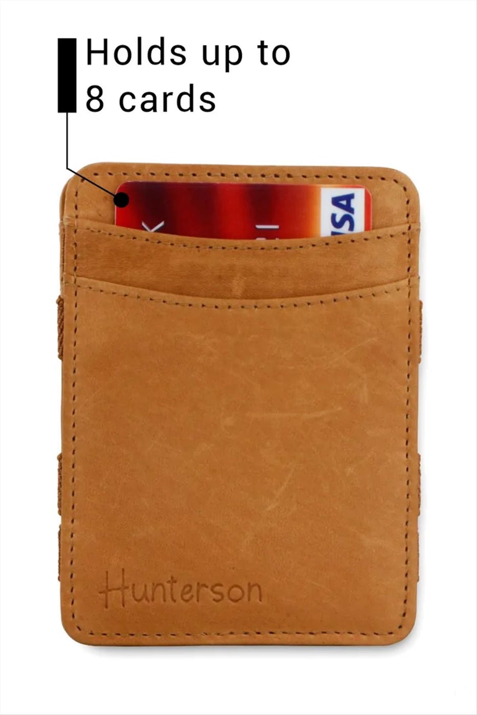 Hunterson - Cognac Magic Wallet portefeuille
