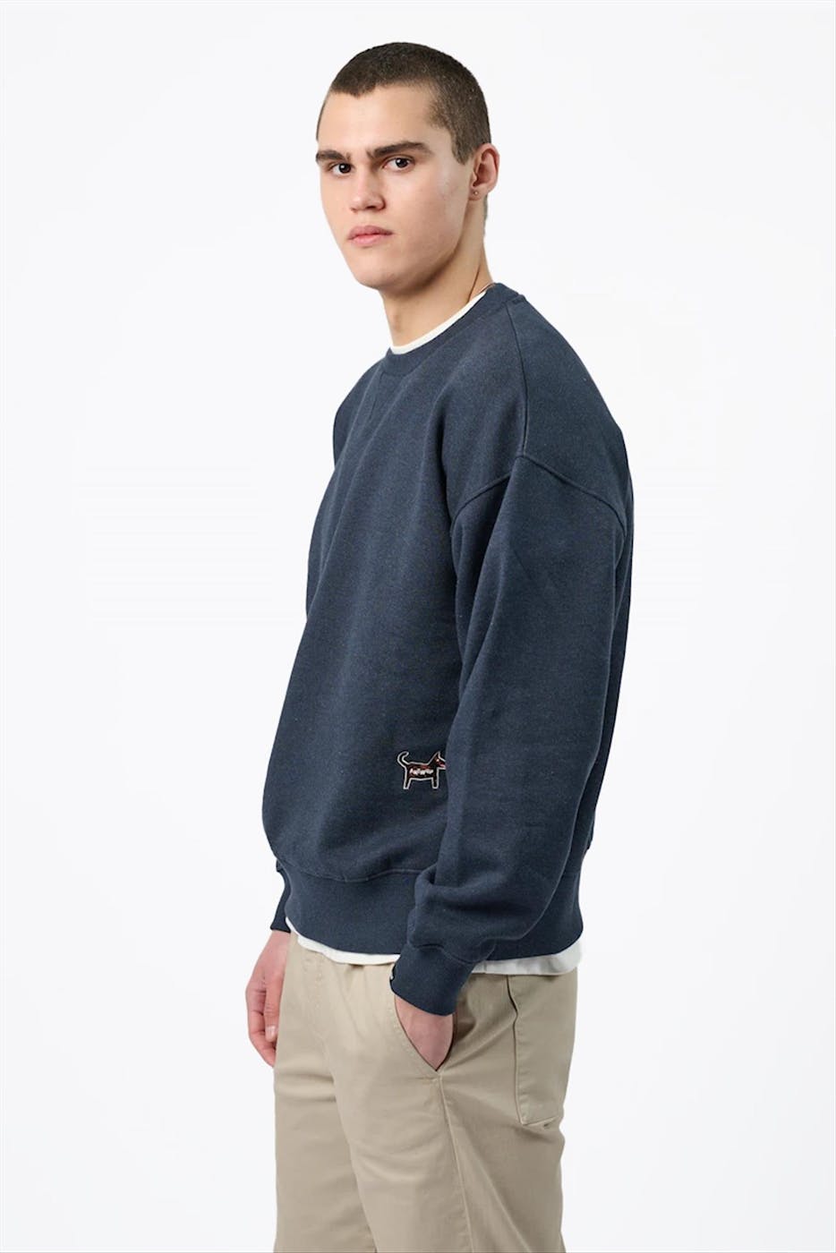 Antwrp - Donkerblauwe Small Dog sweater
