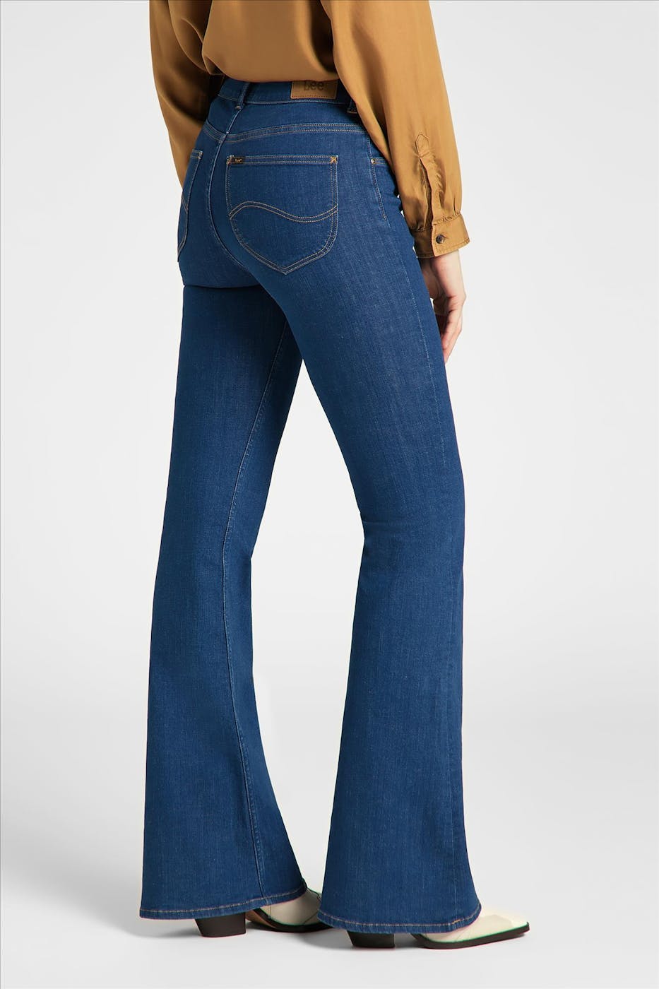 Lee - Blauwe Breese Flare jeans